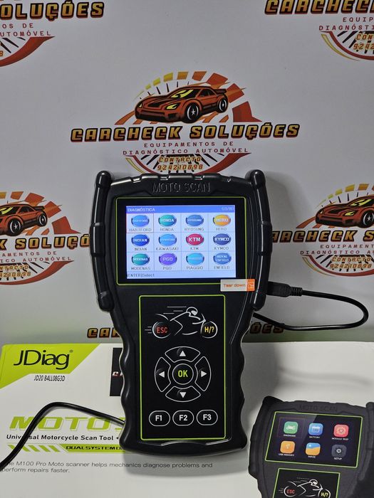 Maquina Diagnóstico Motas JDiag M100Pro Versão Completa