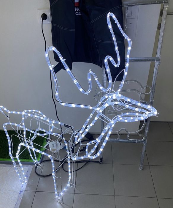 Rena de natal led 1.10 m