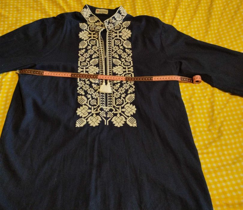 Синя вишиванка. XXL розмір