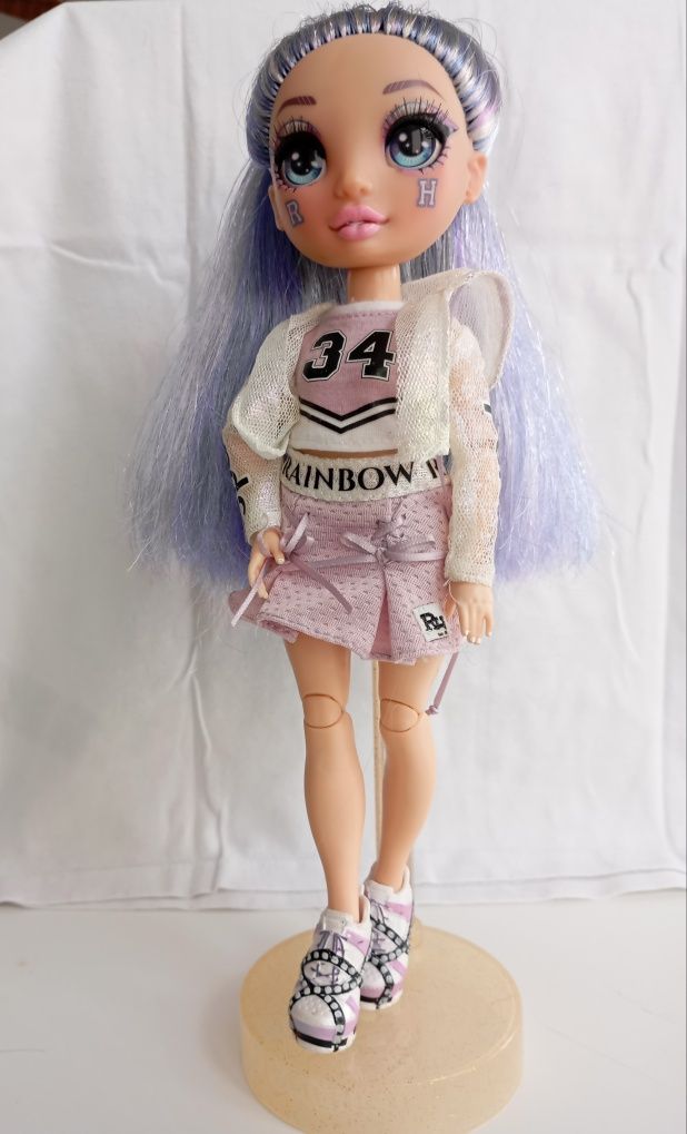 Lalka Rainbow High Cheer Doll Violet Willow