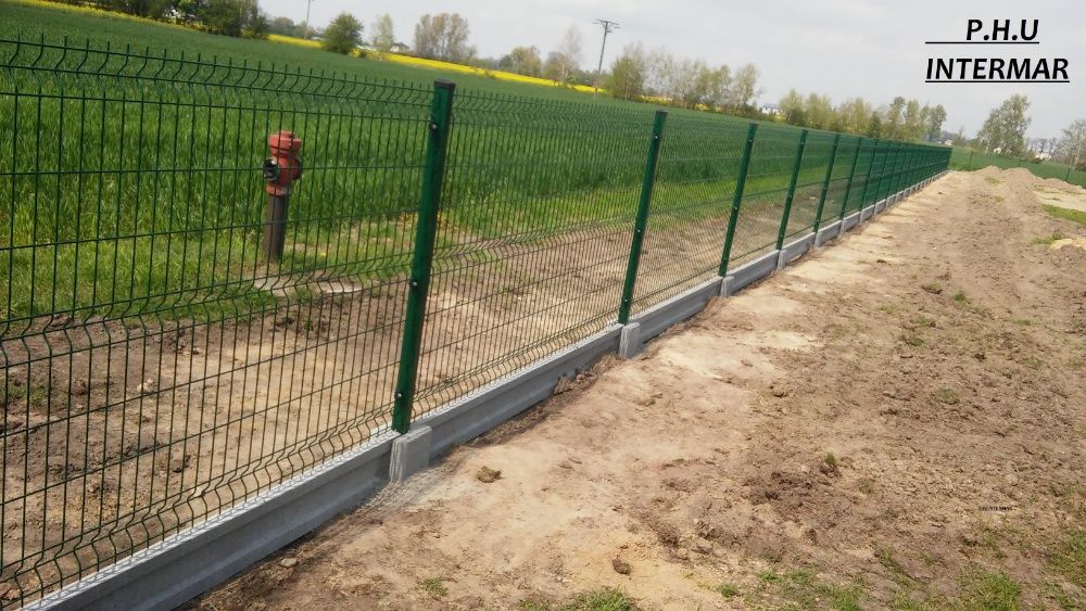 Panelowe ogrodzenie systemowe 3d Montaż !! Brama furtka podmurowka