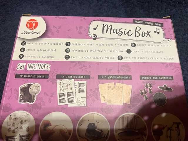 Puzzle 3d Music Box Flower Market Nowe z muzyką