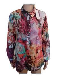 Shirtmaker by Elton kolorowa koszula damska w kwiaty Rozmiar S nowa