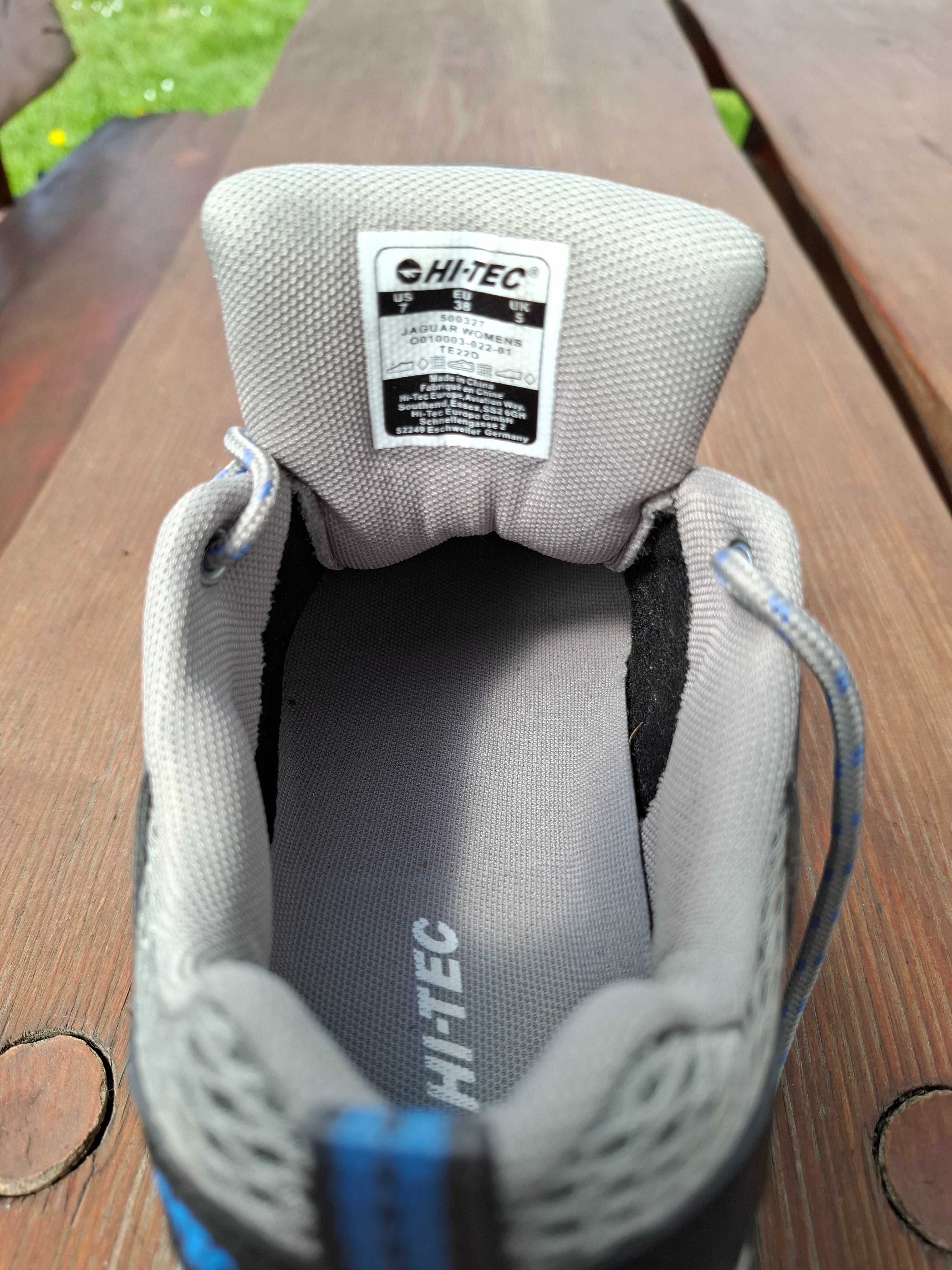Buty trekkingowe hi tec jaguar womans raz użyte,  38, bardziej 37