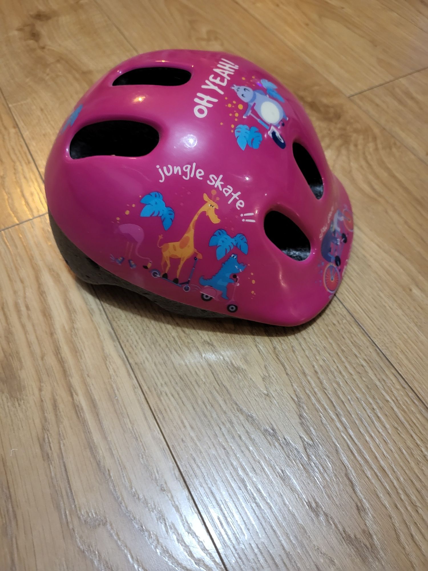 Kask rowerowy dzieciecy Martes różowy xs