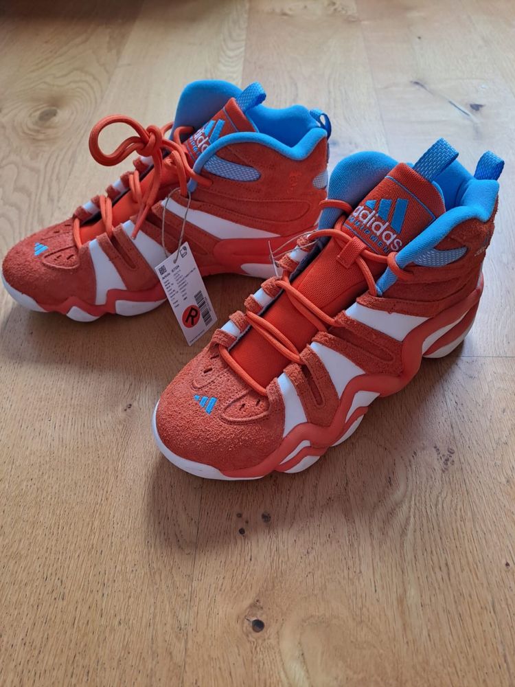 Buty do kosza adidasy adidas crazy 8 nowe pomarańczowe 42 2/3