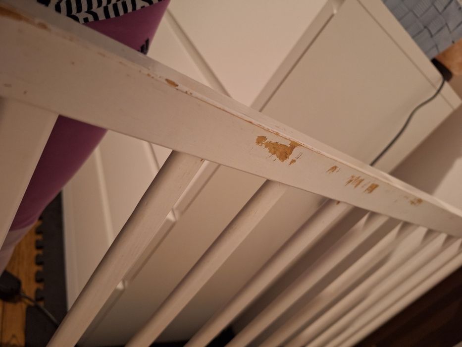 Łóżeczko dziecięce niemowlęce bez materaca