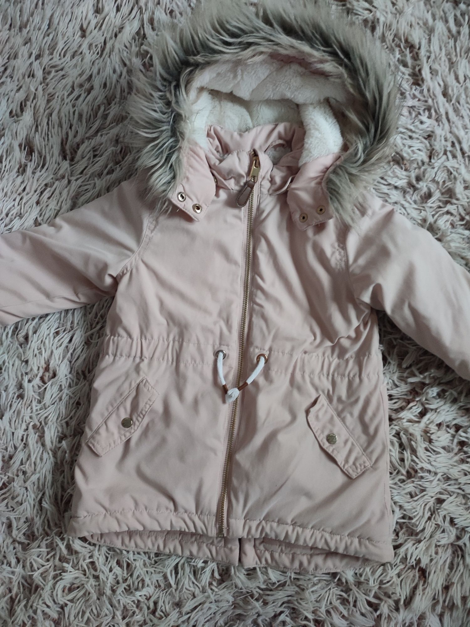 Przejściowa kurtka parka H&M r.104