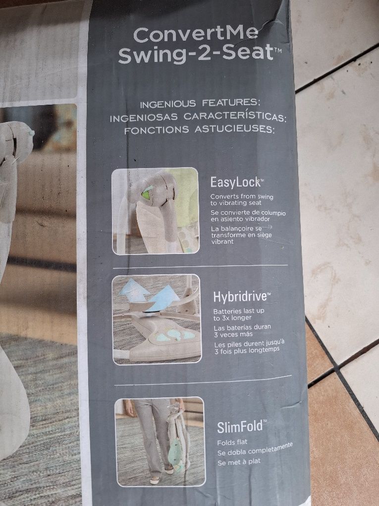 Bujaczek leżaczek Ingenuity