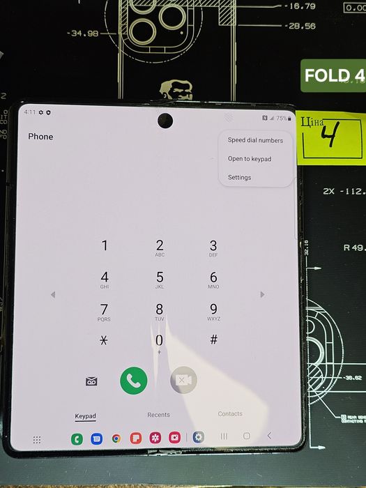 Дисплеї Samsung Galaxy Fold 3/4/5/6 з дефектами