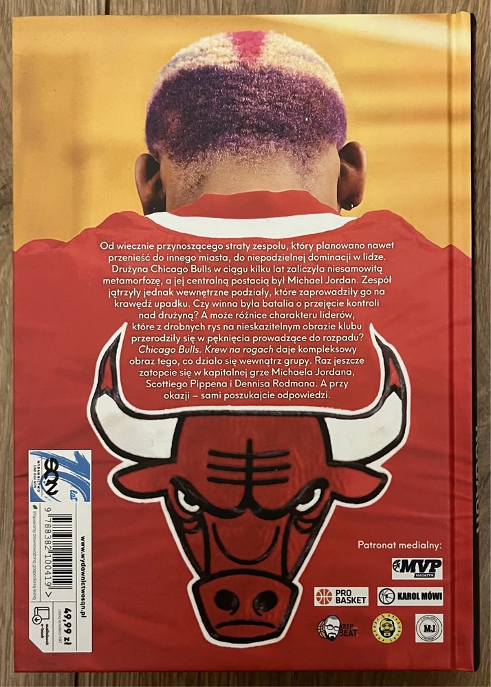 Książka Chicago Bulls Krew na rogach
