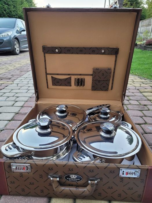 Zestaw Garnków i patelni Kaiserkoch Germany NOWY