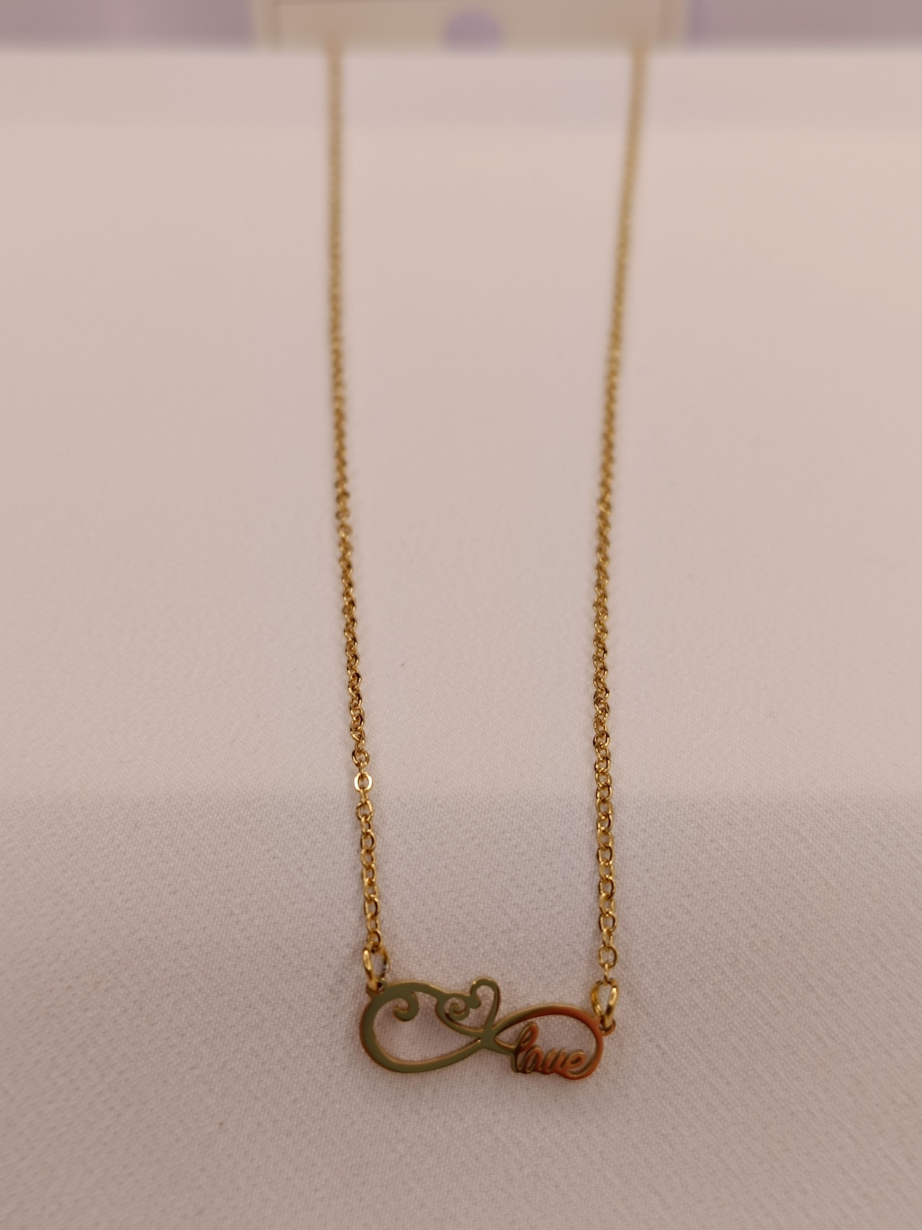 Infinite Love Necklace / Thread