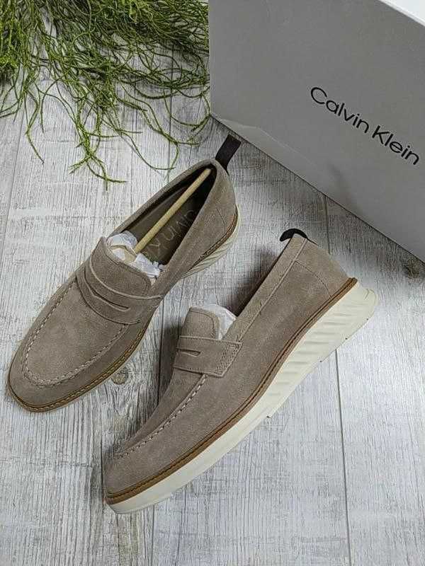 Шкіряні лофери Calvin Klein