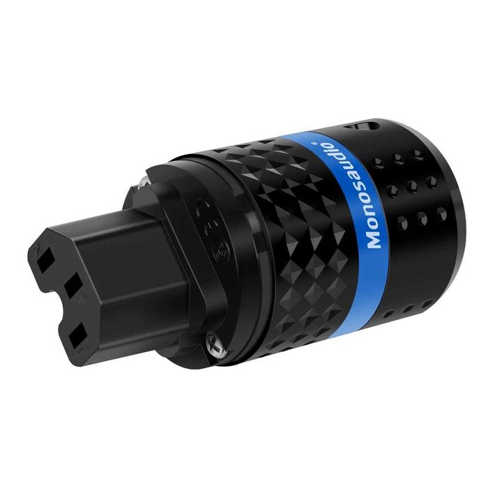 Monosaudio® - 99.998% Pure Copper - Gold Plated - AC Power Connector