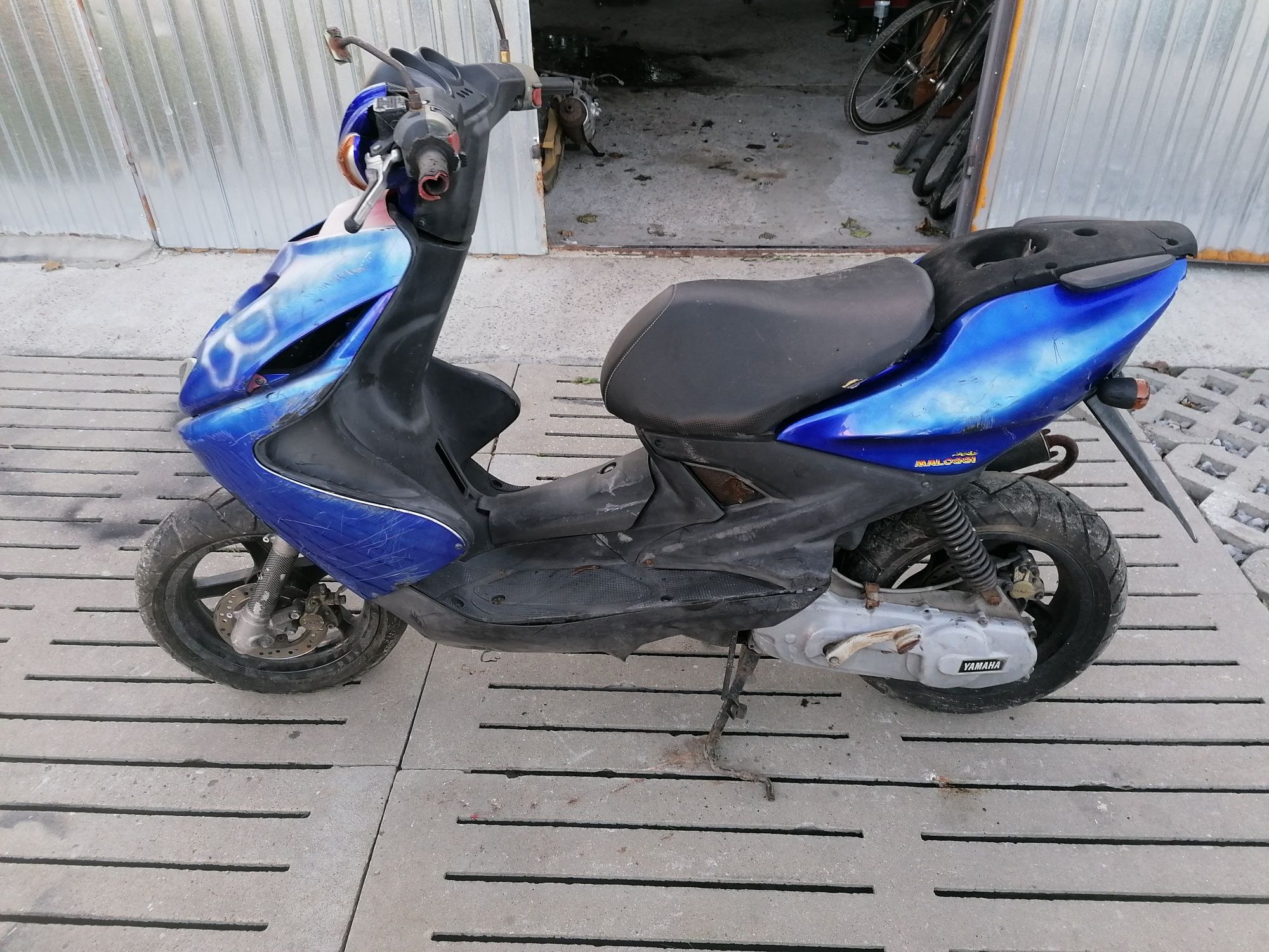 Yamaha Aerox silnik, plastiki, instalacja, lagi, licznik, siedzenie