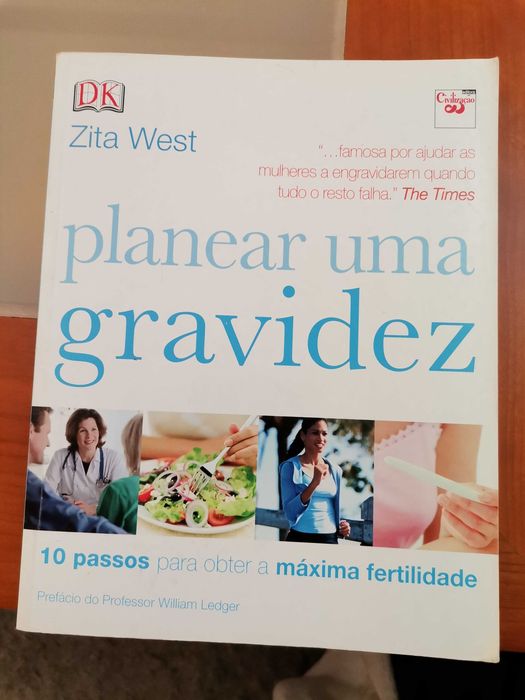 Livro "Planear uma gravidez" de Zita West