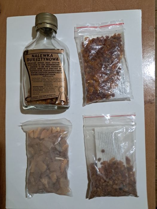 Bursztyny na nalewkę