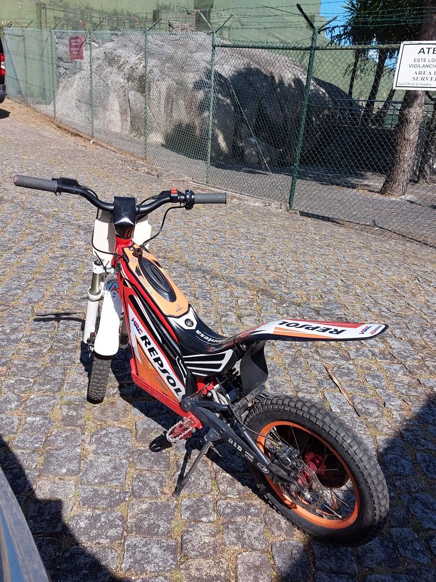 Oset 16 moto trial crianca