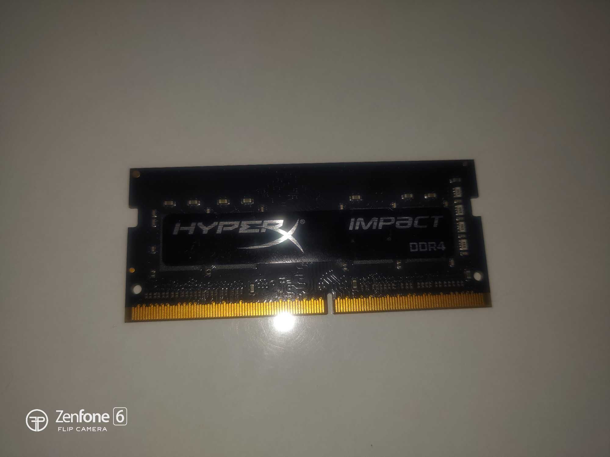 Memória RAM HYPERX IMPACT DDR4 4Gb SODIMM (notebook, portátil, Laptop)