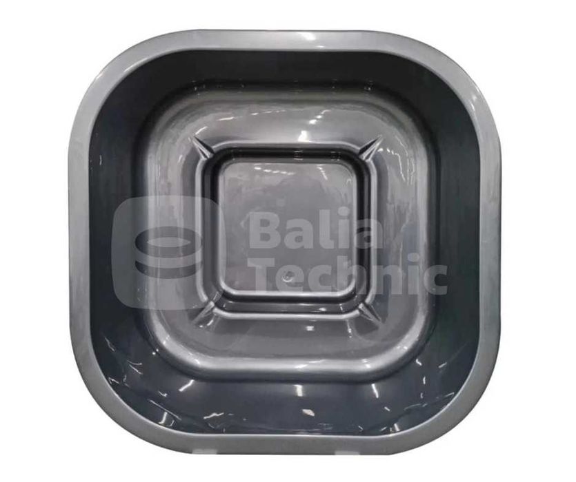 Wkład Akrylowy kwadratowy do balii ogrodowej, bani kwadrat