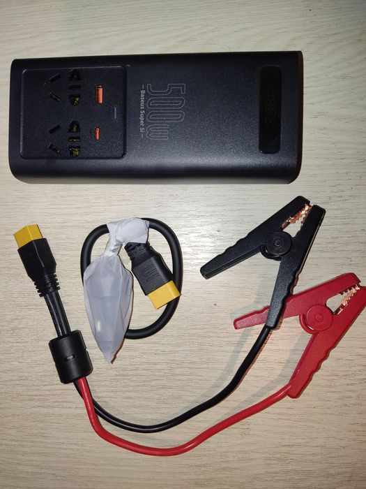 Преобразователь тока Baseus Super Si 500W 220V CN/EU | BS-CI50-02