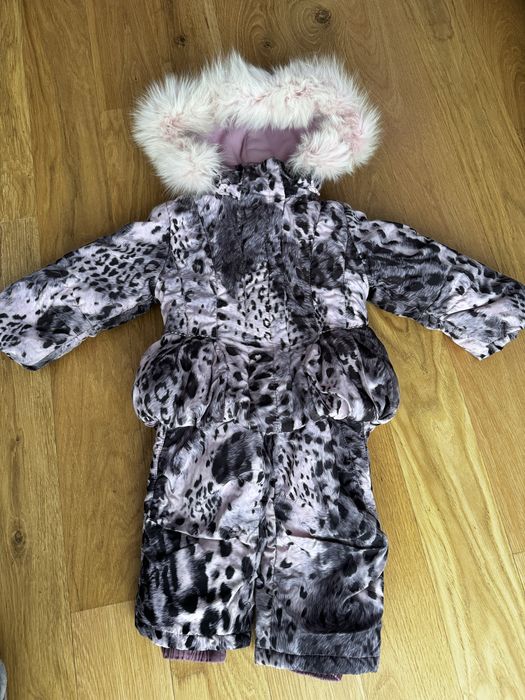 Kombinezon zimowy 92 86-98 spodnie kurtka zimowa