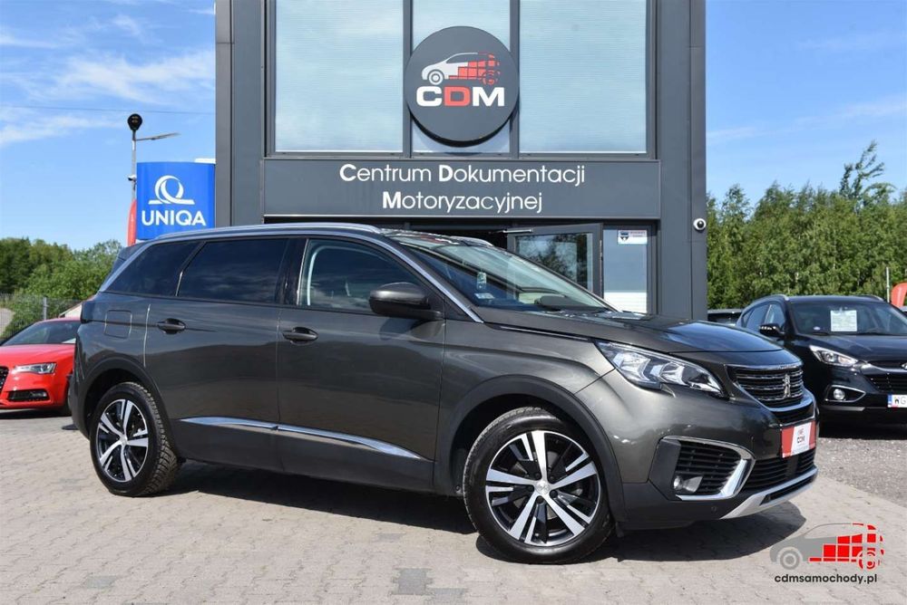 Peugeot 5008 1.2 Benzyna 7-mio Osobowy! Radar PDC CarPlay Prezentacja Video!