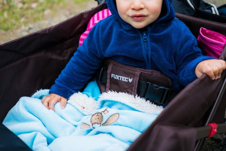 Wózek uniwersalny składany plażowy turystyczny CT800 Fuxtec