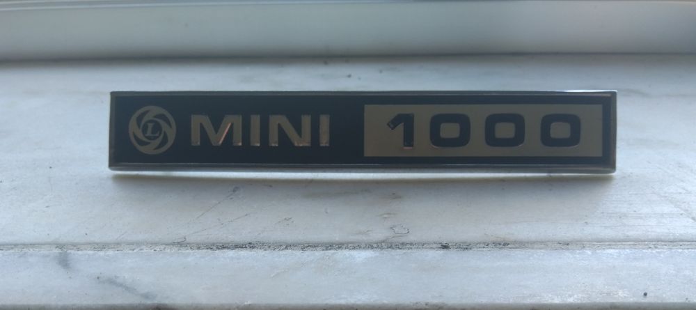 Emblema / Símbolo MINI 1000
