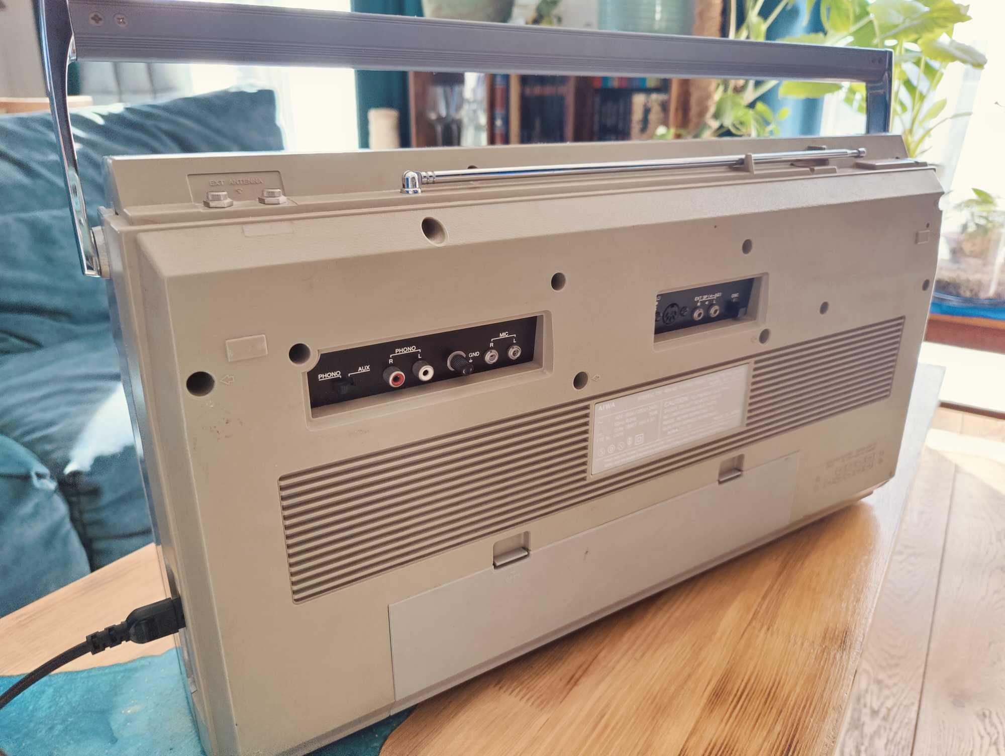Retro klasyk - boombox AIWA - radiomagnetofon AIWA CS 770 E