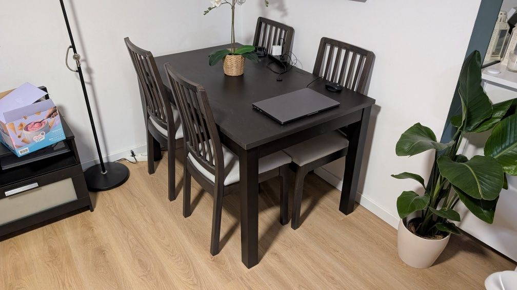 Mesa com cadeiras IKEA