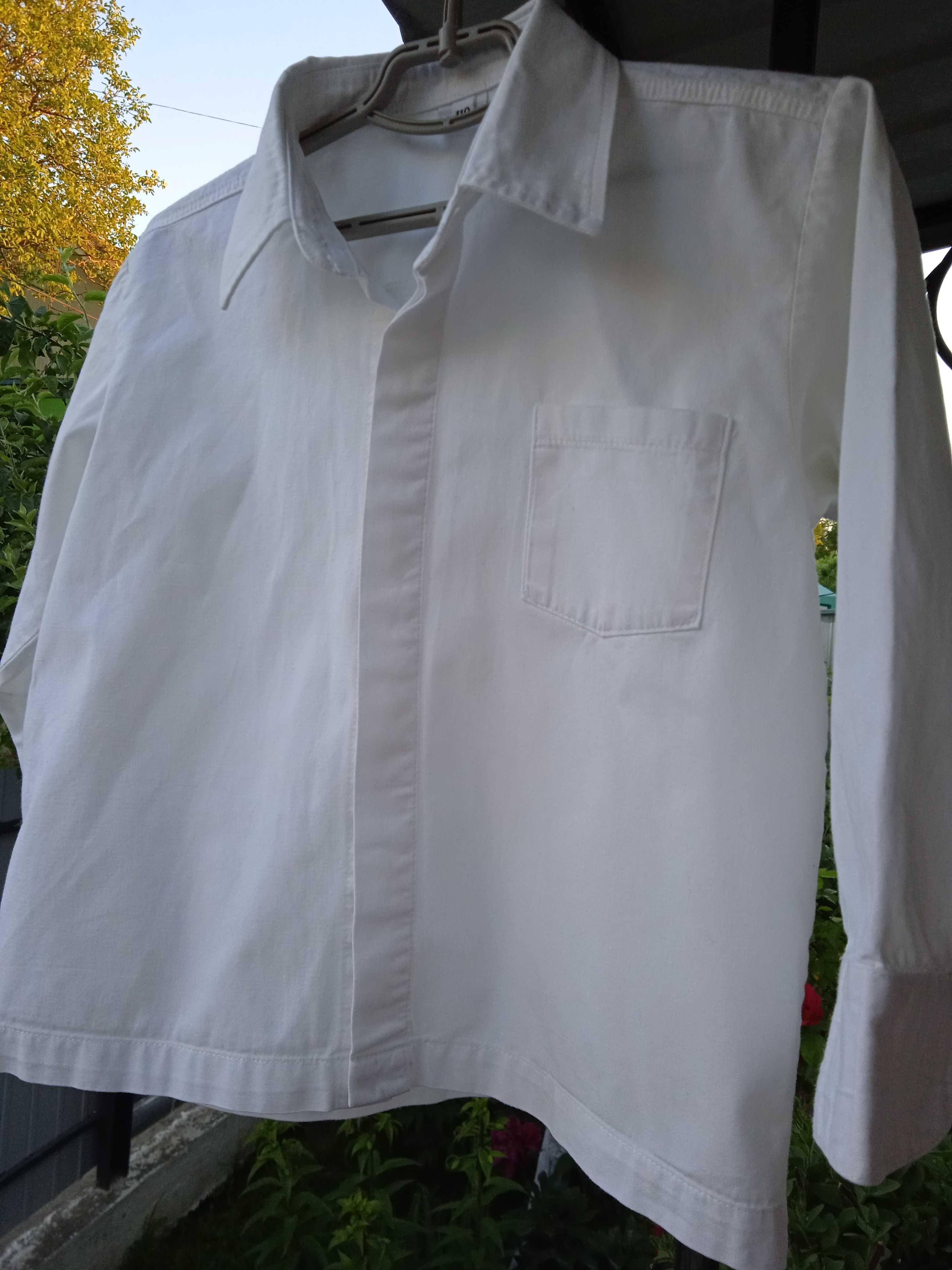Рубашка белая 110 см
