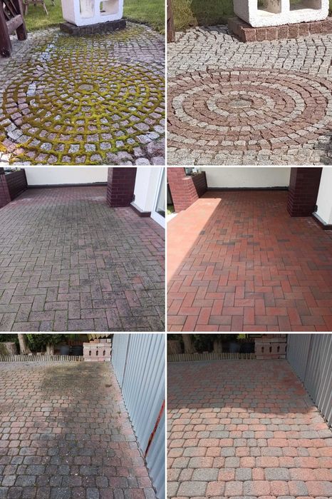 Mycie  Malowanie Dachów Elewacji Kostki brukowej