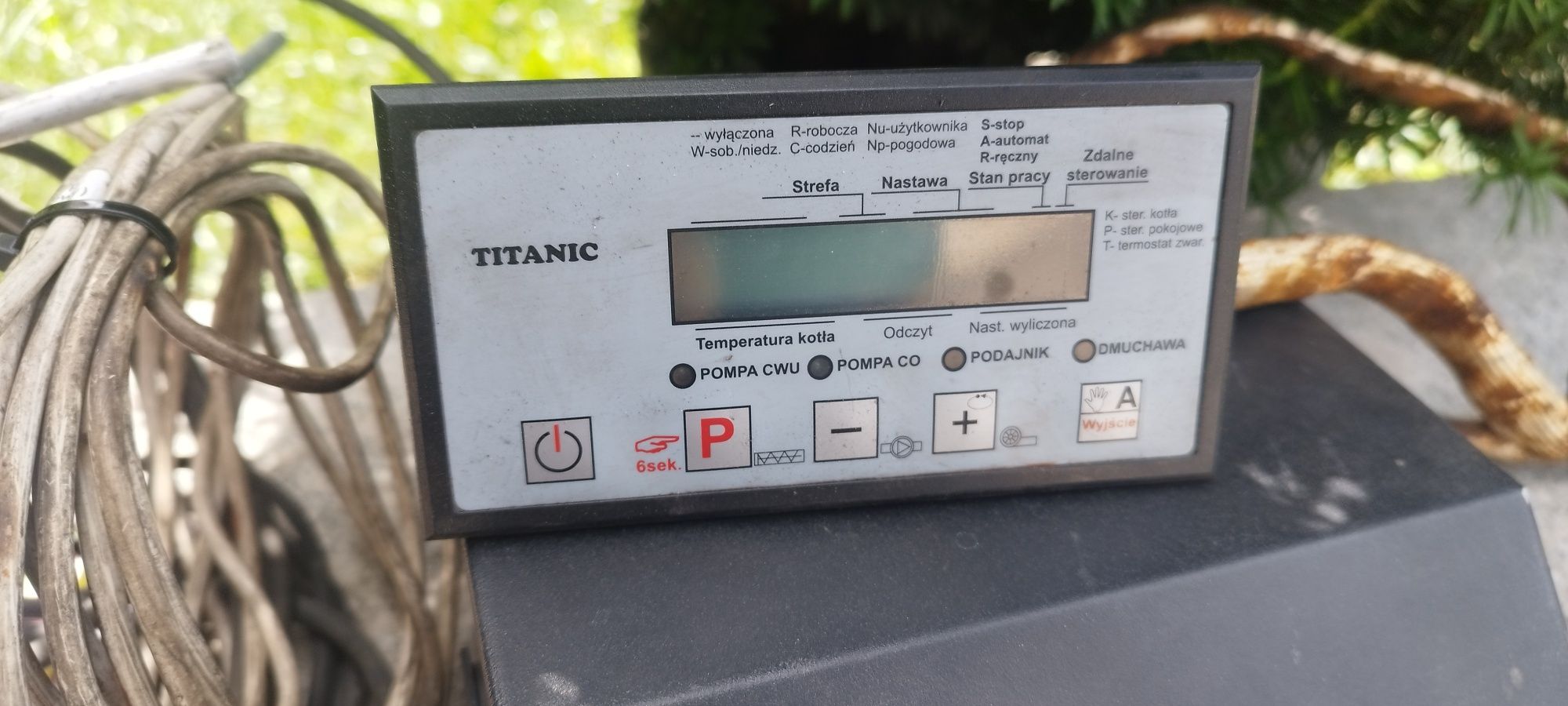 Sterownik komputer do pieca TITANIC