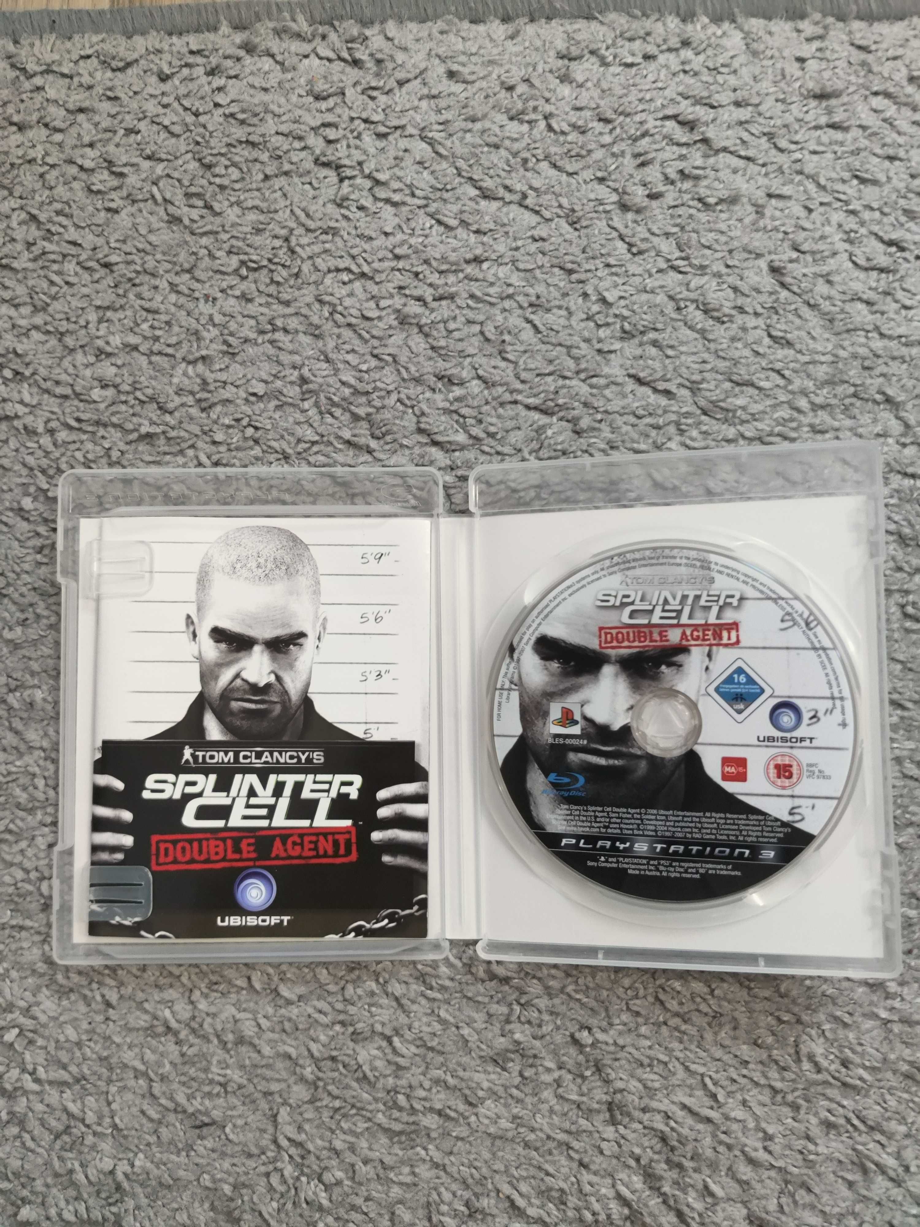 Gra PS3 / Tom Clancy's Splinter cell double agent ( język angielski)