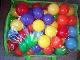 Кульки для басейну, шарики для бассейна