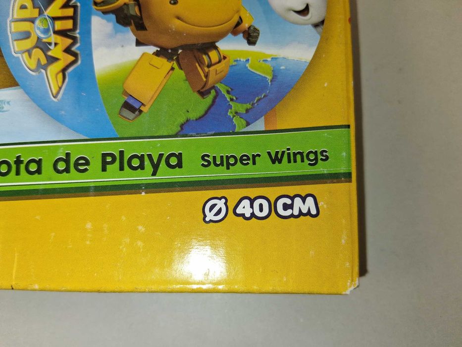 N043 Piłka Plażowa Super Wings Dmuchana Ø 40 CM Dla Dzieci