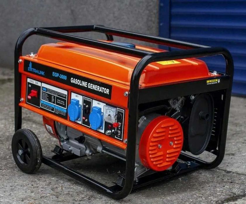 Генератор бензиновий EXTRALINK Power 3000 3.0 кВт 4-тактний однофазний