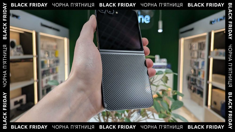 Black Friday Samsung Galaxy Flip6 12/512GB Black Гарантiя