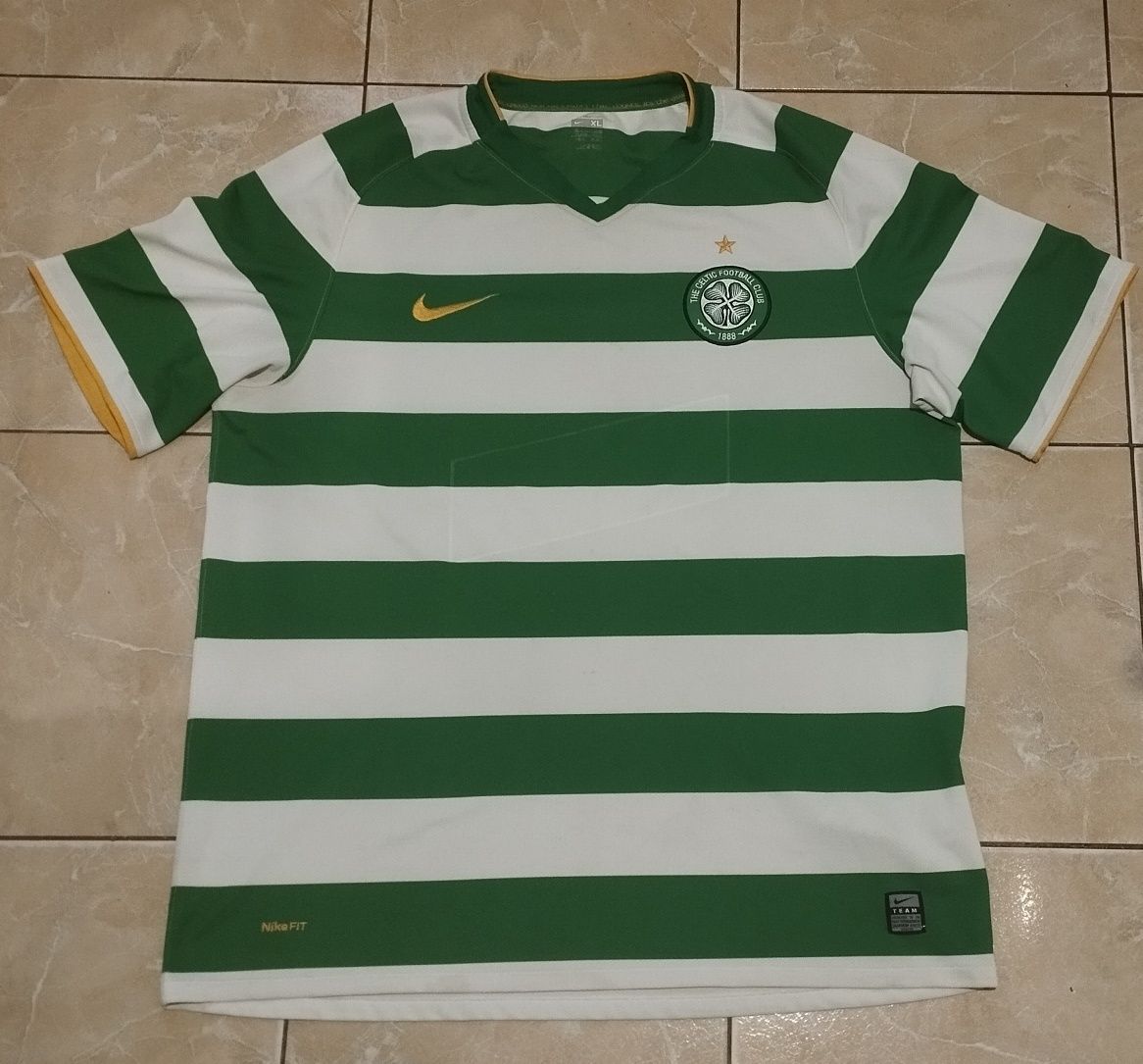 Nike Celtic F.C. 2008/2009 home kit vintage jersey