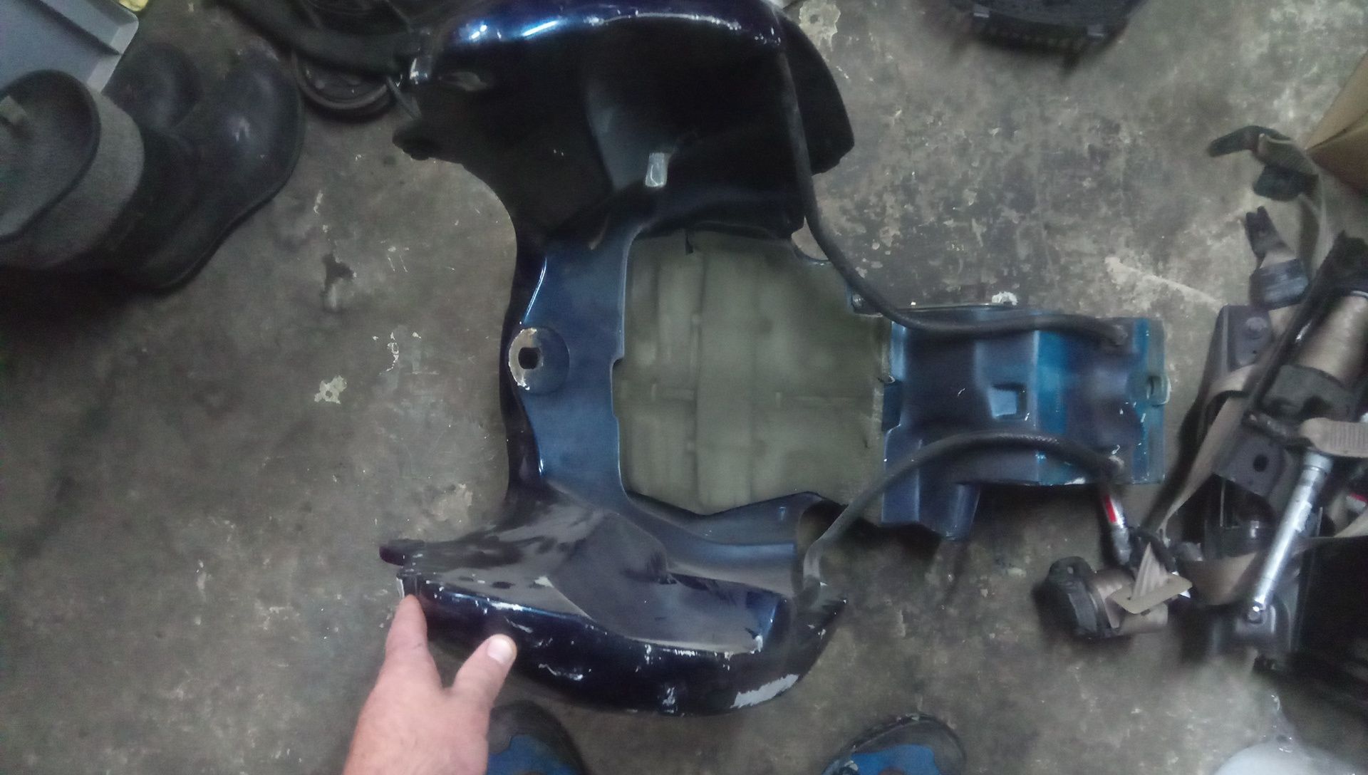 zbiornik paliwa pompa bak Triumph tiger 955i 955 acerbis