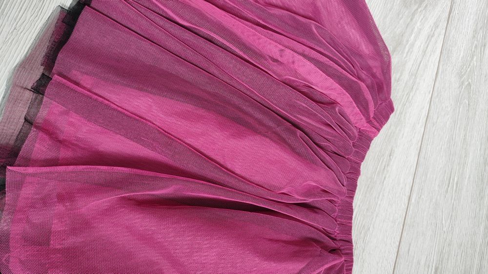 Spódnica fioletowa tiulowa 140 cm 10 lat 9 lat