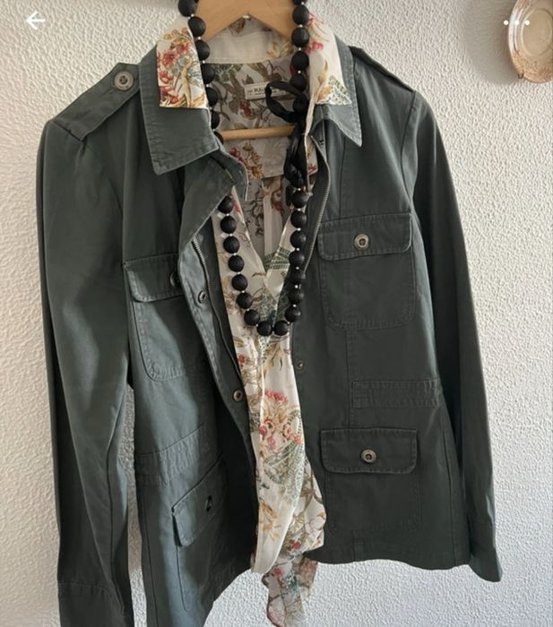 Casaco verde em excelente estado da La Redoute , tam. 42