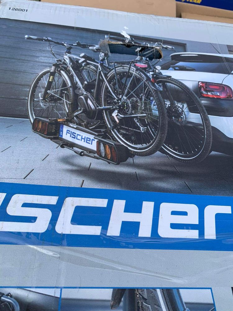 Bagażnik na 2 rowery na hak Firmy Fischer