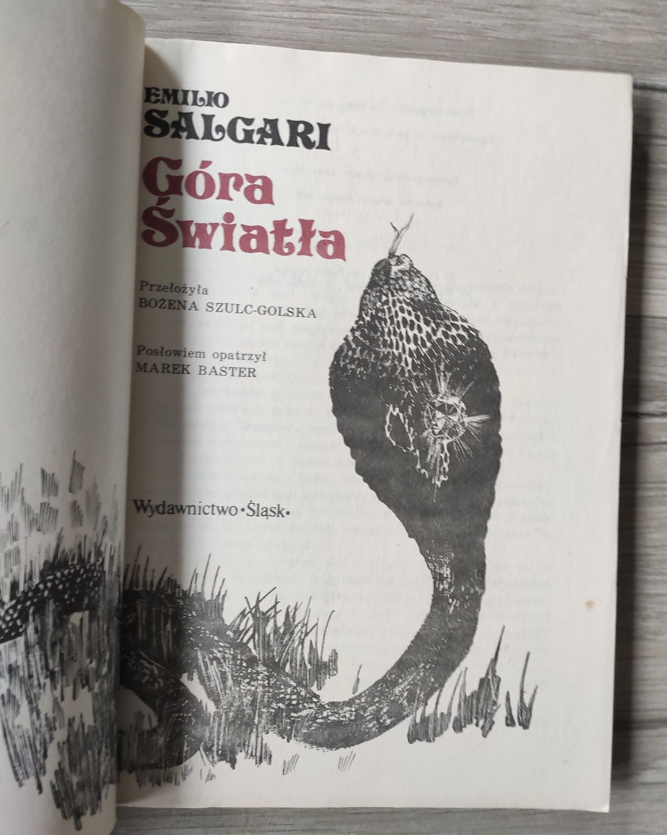 Góra światła Emilio Salgari