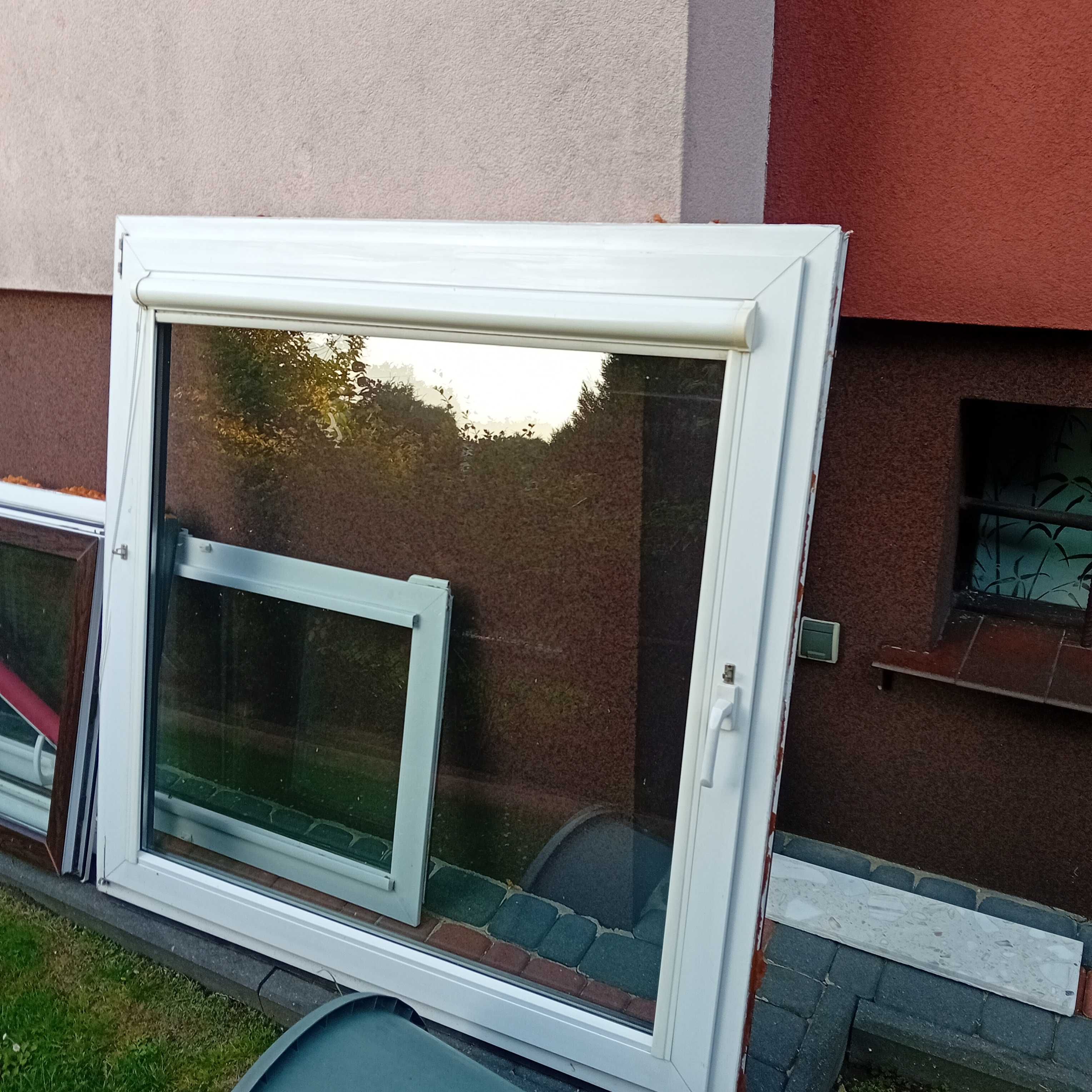 Okna plastikowe dwuszybowe z demontażu na sprzedaż Żory