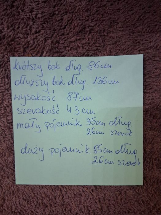Narożnik do kuchni