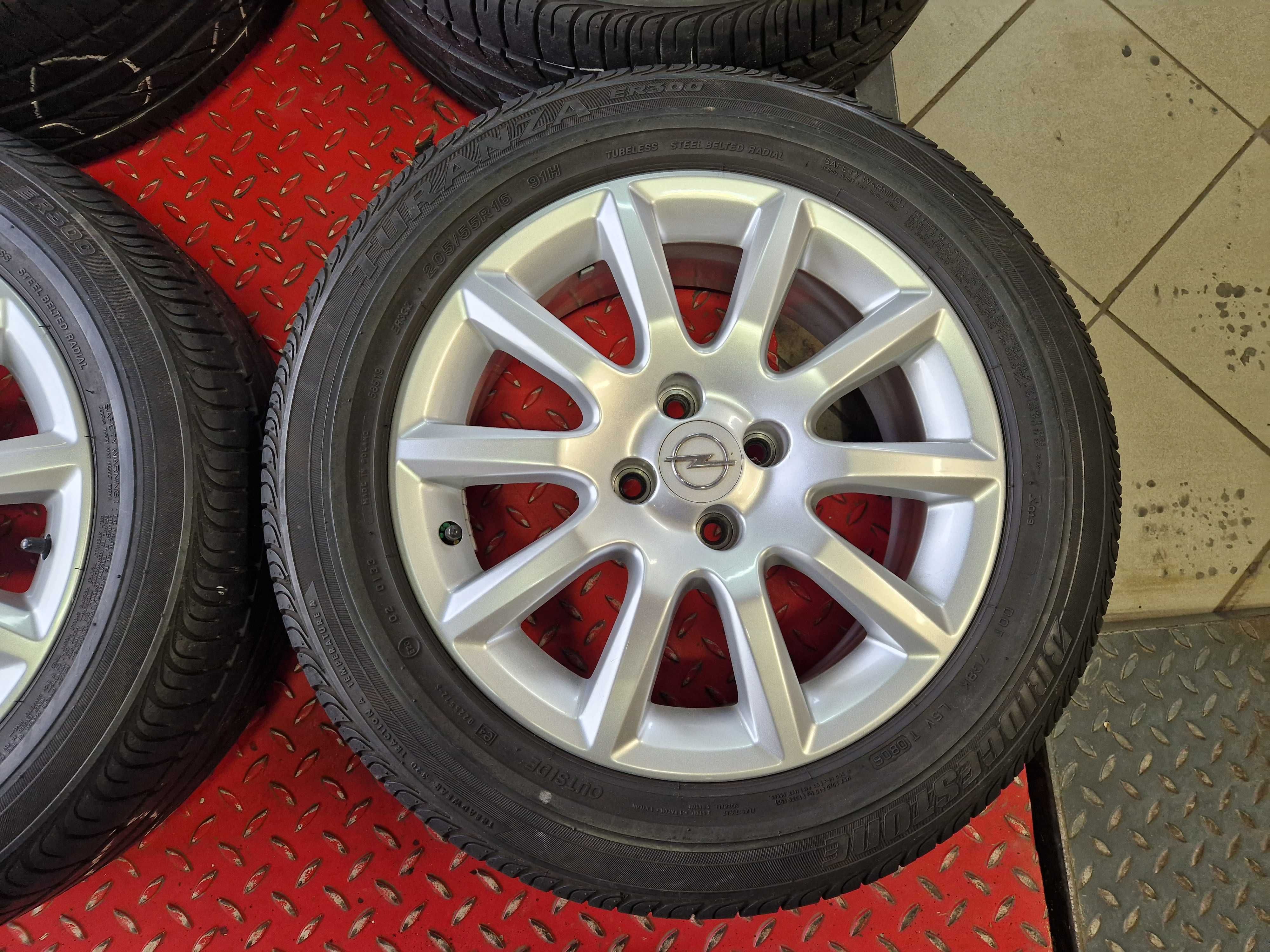 Koła letnie 4x100 205/55R16 Opel Astra Adam Meriva