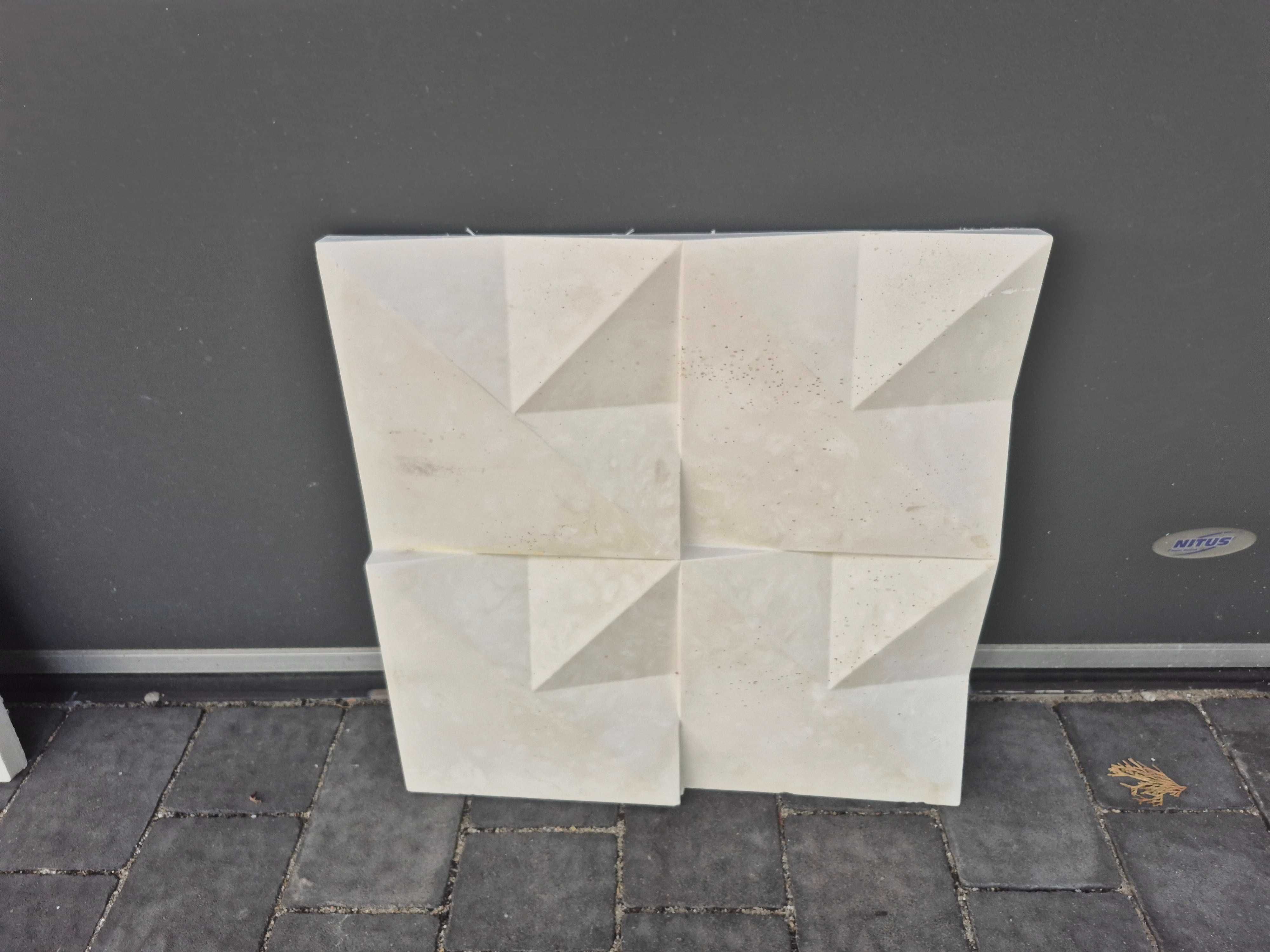 Panel dekoracyjny 3d gipsowy 50x50. WYPRZEDAŻ !